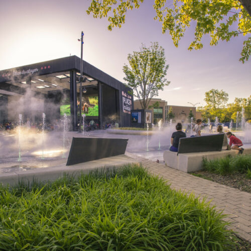 Place du citoyen, Chicoutimi, Saguenay