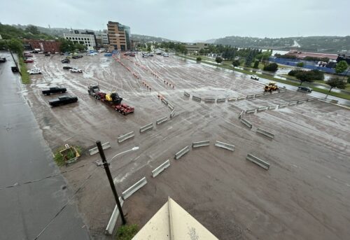 Stationnement zone ferroviaire