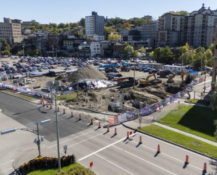 Chantier de la rue La Fontaine