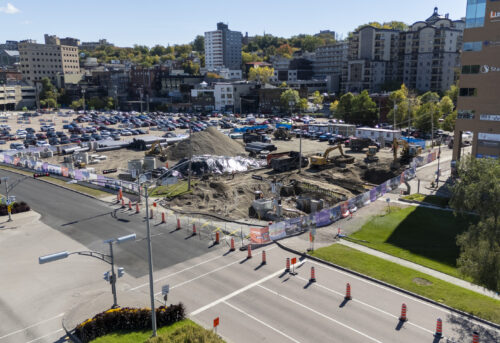 Chantier de la rue La Fontaine